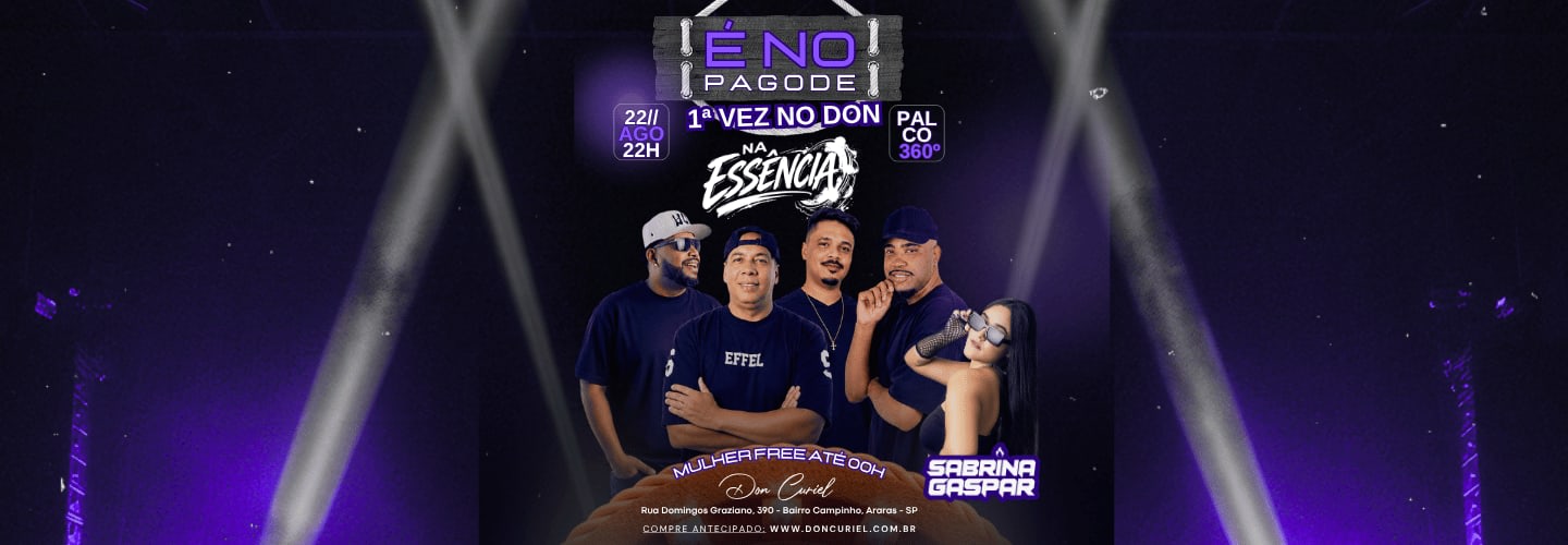 É NO PAGODE | NA ESSÊNCIA 🔞