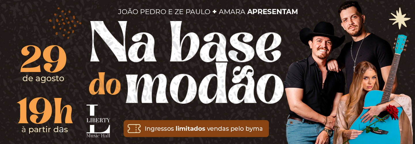 Na Base do Modão com João Pedro e Zé Paulo e Amara