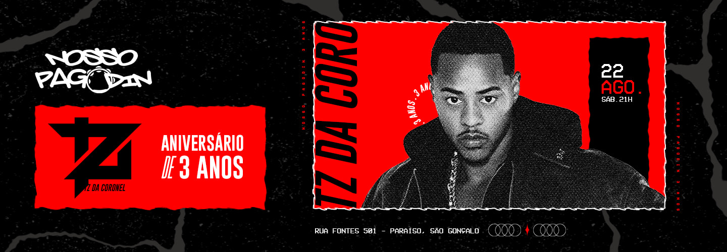 Nosso Pagodin 3 Anos: TZ da Coronel