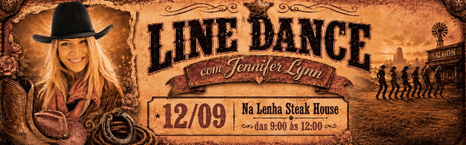 AULA LINE DANCE - NALENHA STEAK HOUSE