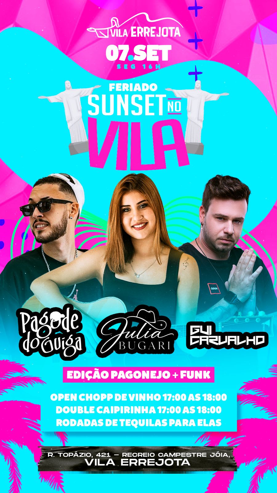 Sunset no vila