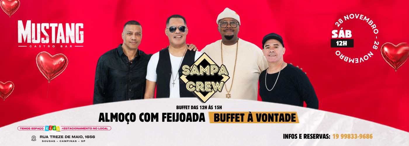 SAMPA CREW NO MUSTANG CAMPINAS