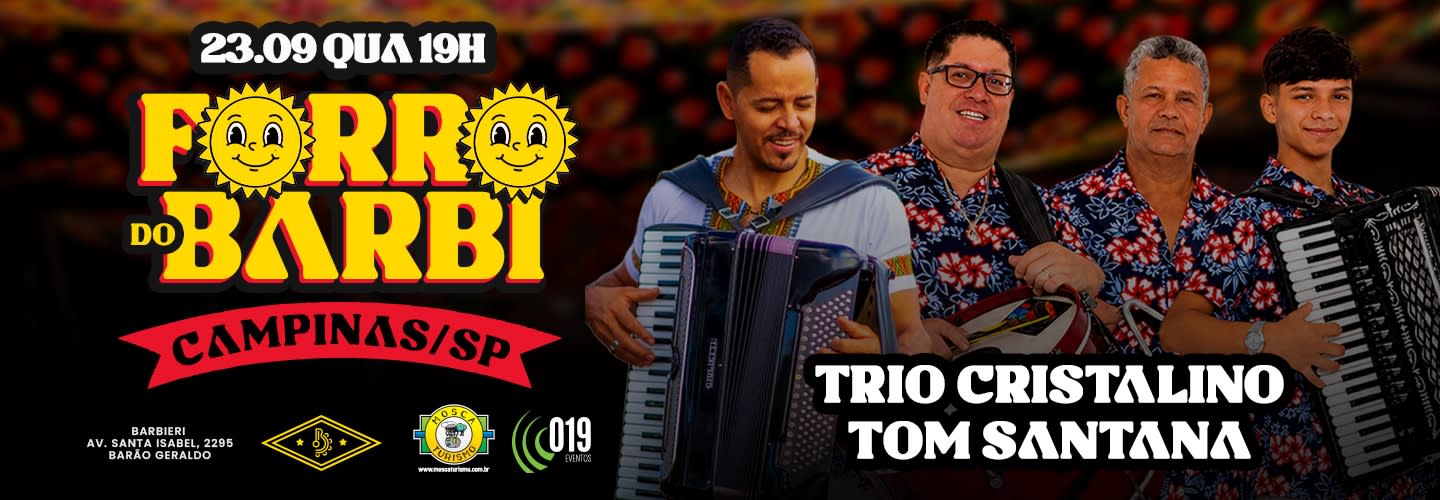 Forró do Barbi com Trio Cristalino