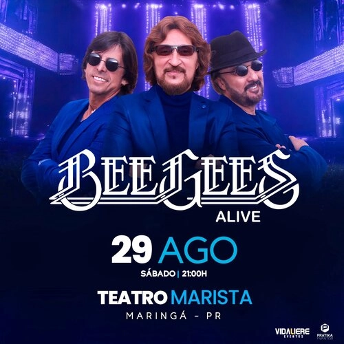Bee Gees Alive 2026 | Maringá