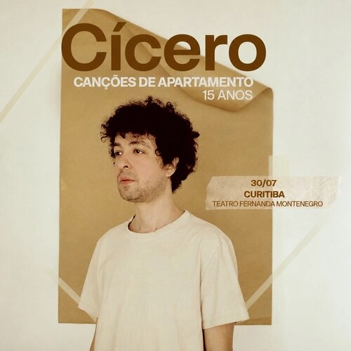 CÍCERO | Canções de apartamento - Turnê 15 anos