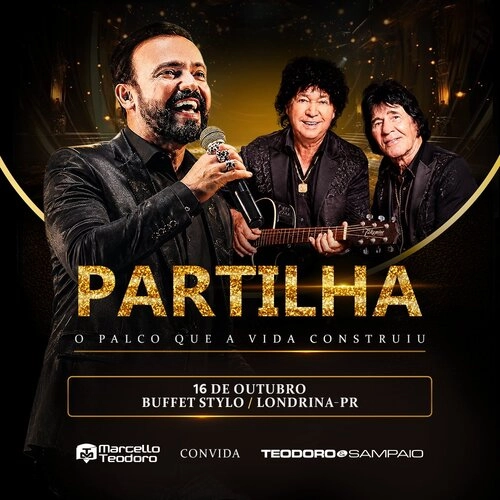 PARTILHA - O PALCO QUE A VIDA CONSTRUIU - MARCELLO TEODORO