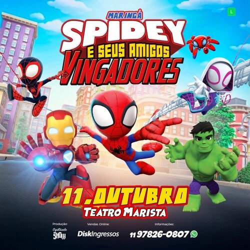Spidey e seus amigos Vingadores