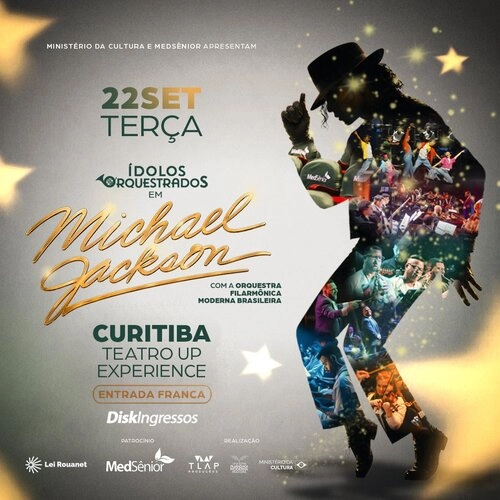 Ídolos Orquestrados 2026: Michael Jackson