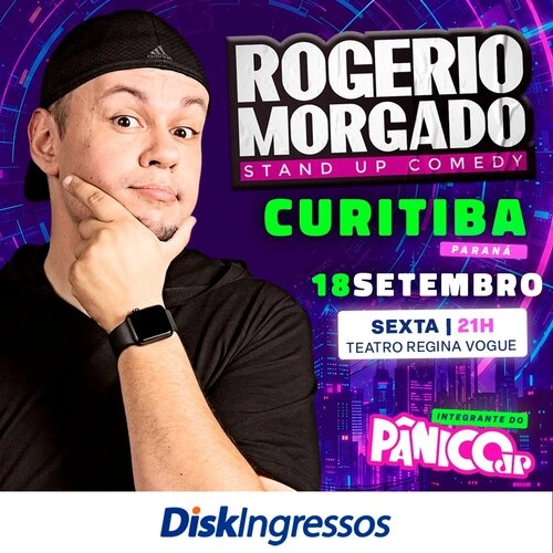 Show Solo Stand Up Comedy d Rogerio Morgado