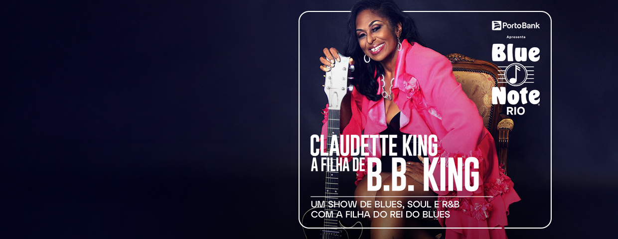 CLAUDETTE KING - A FILHA DE B.B. KING - UM SHOW DE BLUES, SOUL E R&B