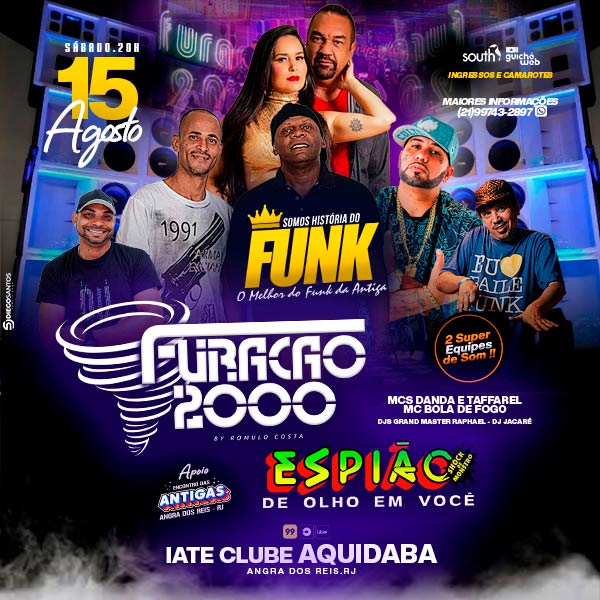 Somos História do Funk - Iate Clube Aquidabã