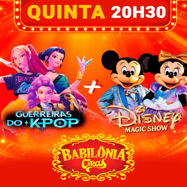 Babilônia Circus | Quinta 02.JUL às 20h30