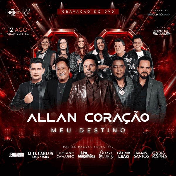 Gravação DVD - Allan Coração