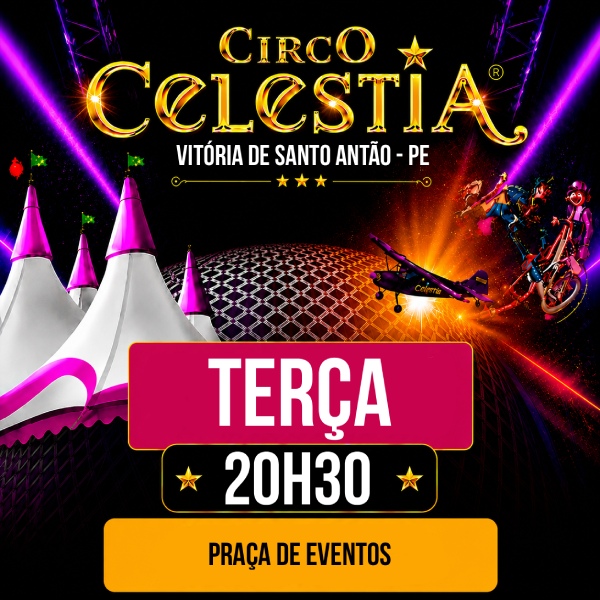 Circo Celestia | Terça 11.AGO às 20h30