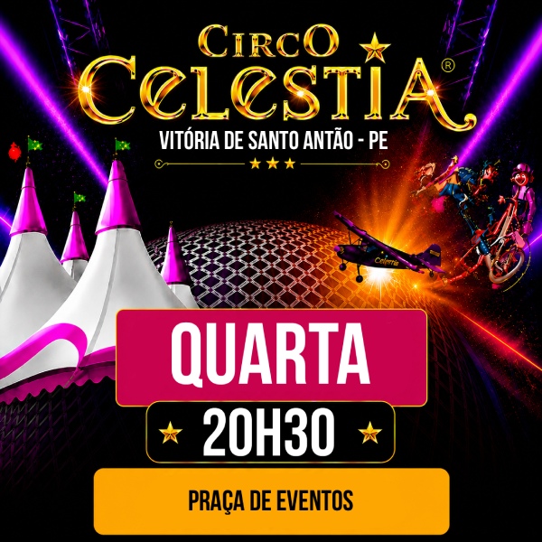 Circo Celestia | Quarta 12.AGO às 20h30