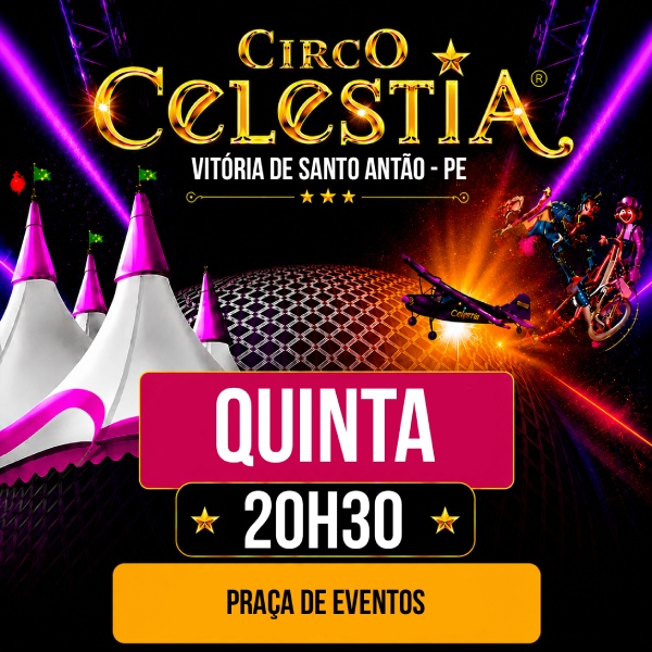 Circo Celestia | Quinta 13.AGO às 20h30