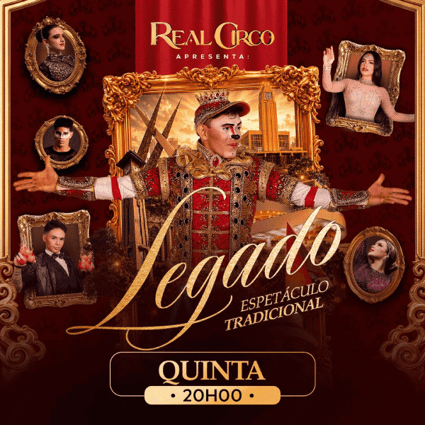Real Circo | Quinta 13.AGO às 20h