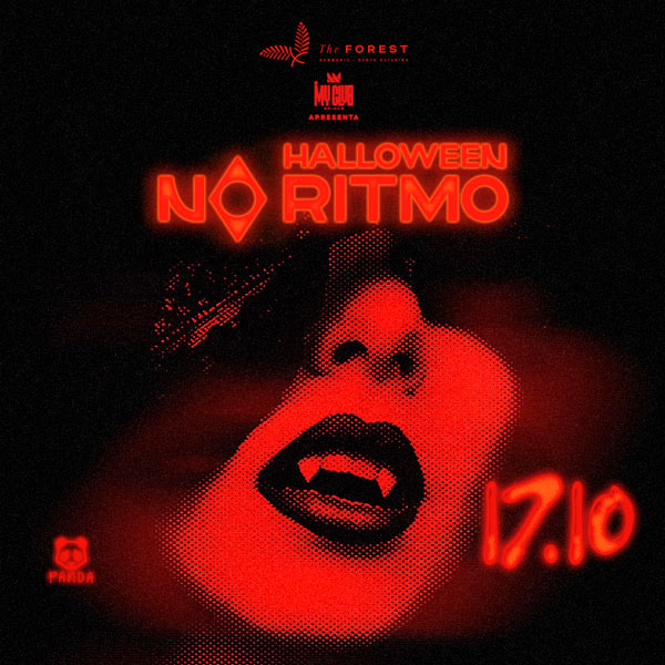 HALLOWEEN NO RITMO no The Forest Camboriú
