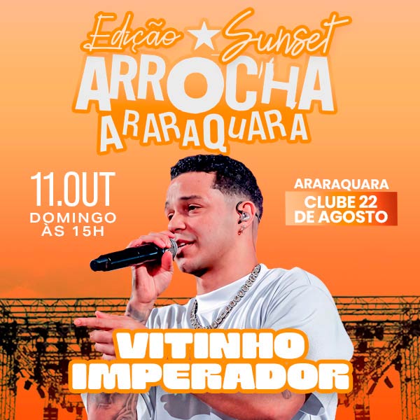 Arrocha Araraquara - Edição Sunset