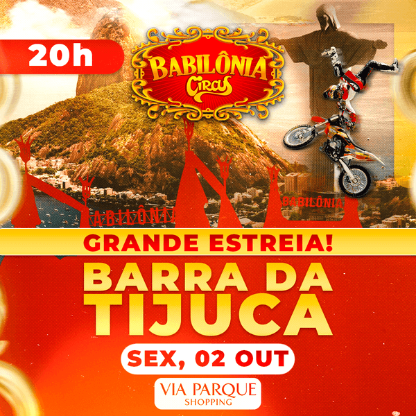 Babilônia Circus | Sexta 02.OUT às 20h