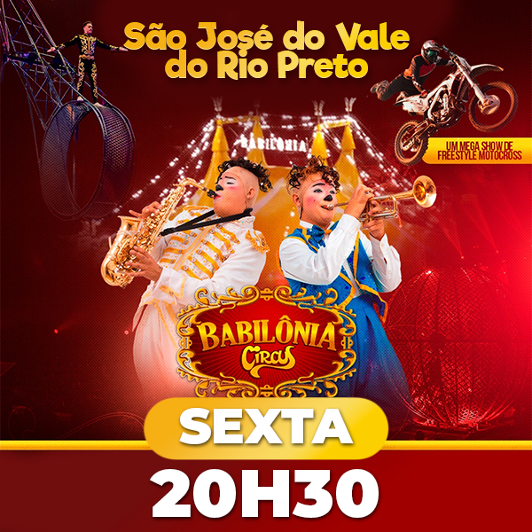 Babilônia Circus | Sexta 21.AGO às 20h30