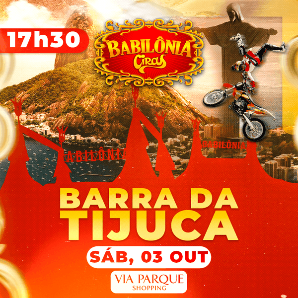 Babilônia Circus | Sábado 03.OUT às 17h30
