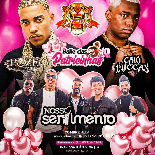 Baile das Patricinhas - Poze do Rodo + Caio Luccas