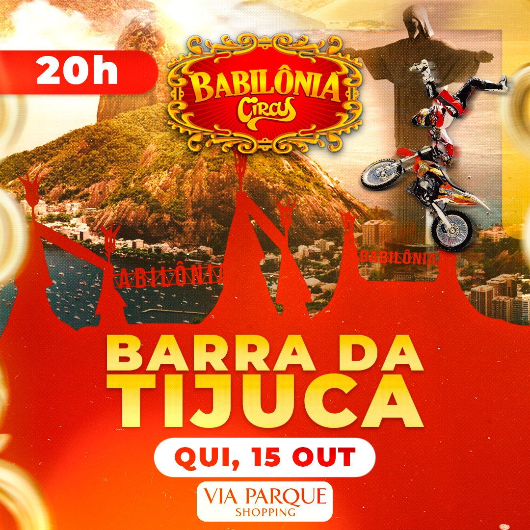 Babilônia Circus | Quinta 15.OUT às 20h