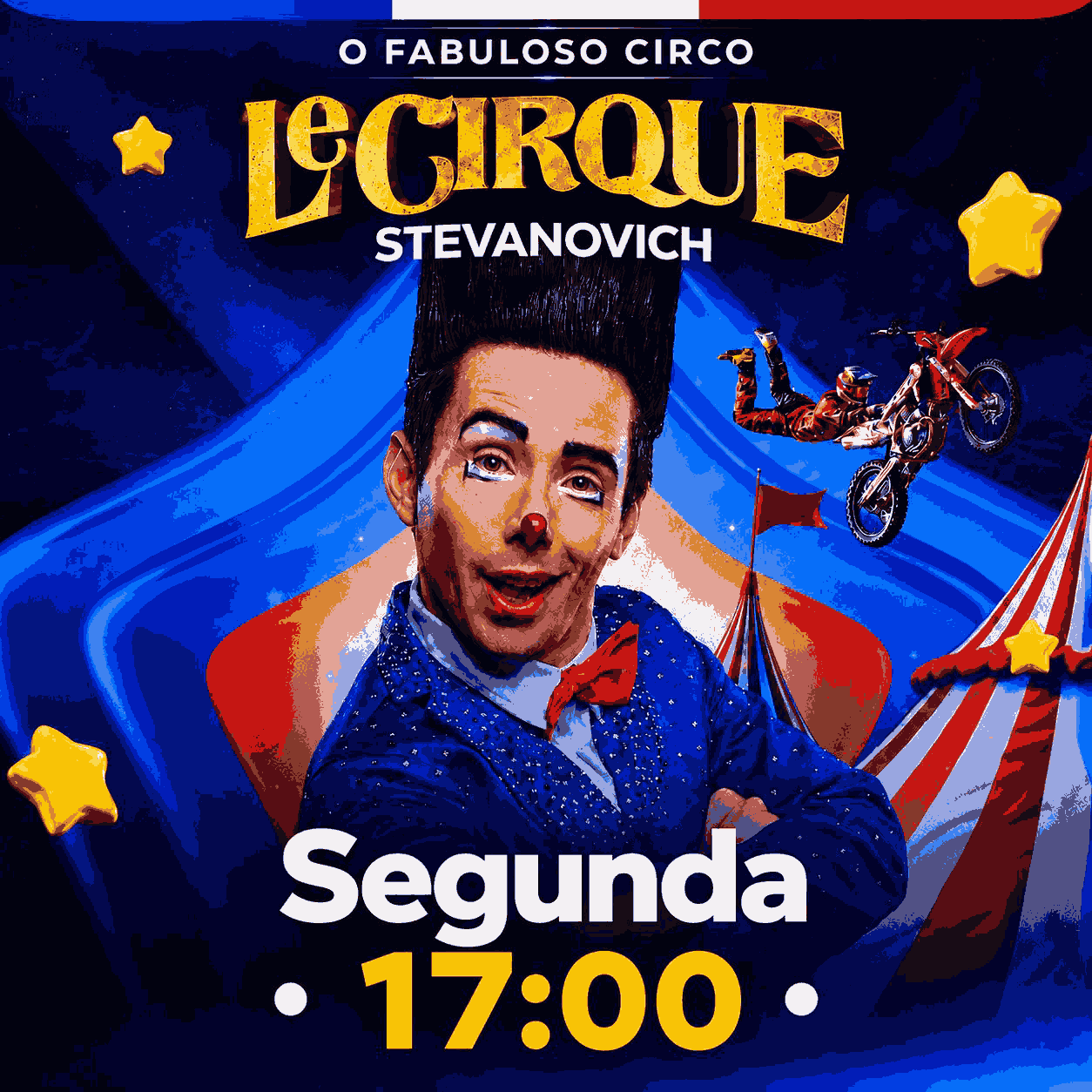 Le Cirque Stevanovich | Segunda 07.SET às 17h
