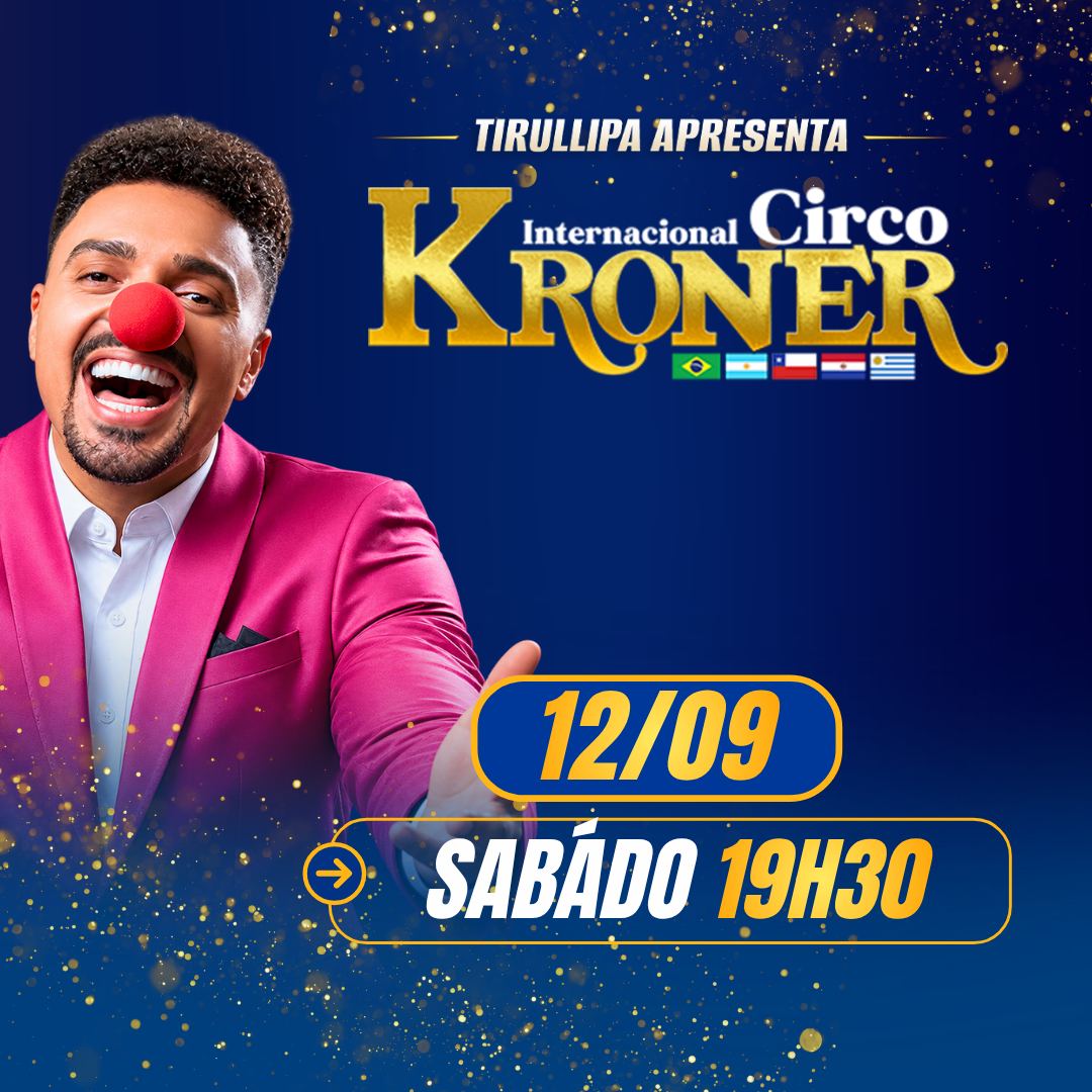 Circo Kroner | Sábado 12.SET às 19h30