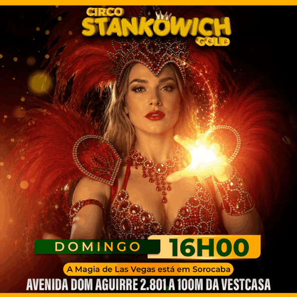 Circo Stankowich Gold | Domingo 13.SET às 16h