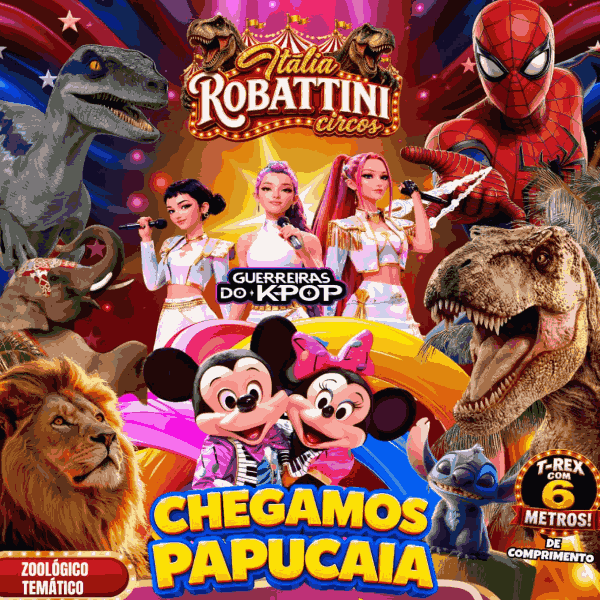 Itália Robattini Circos | Domingo 13.SET às 18h30