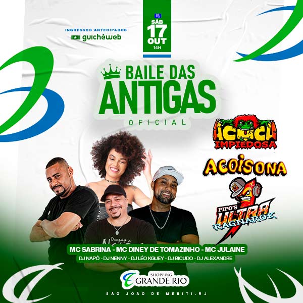 Baile das Antigas Oficial - Shopping Grande Rio