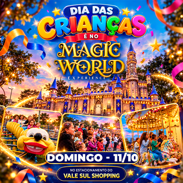 Magic World Experience | Domingo 11.OUT às 14h