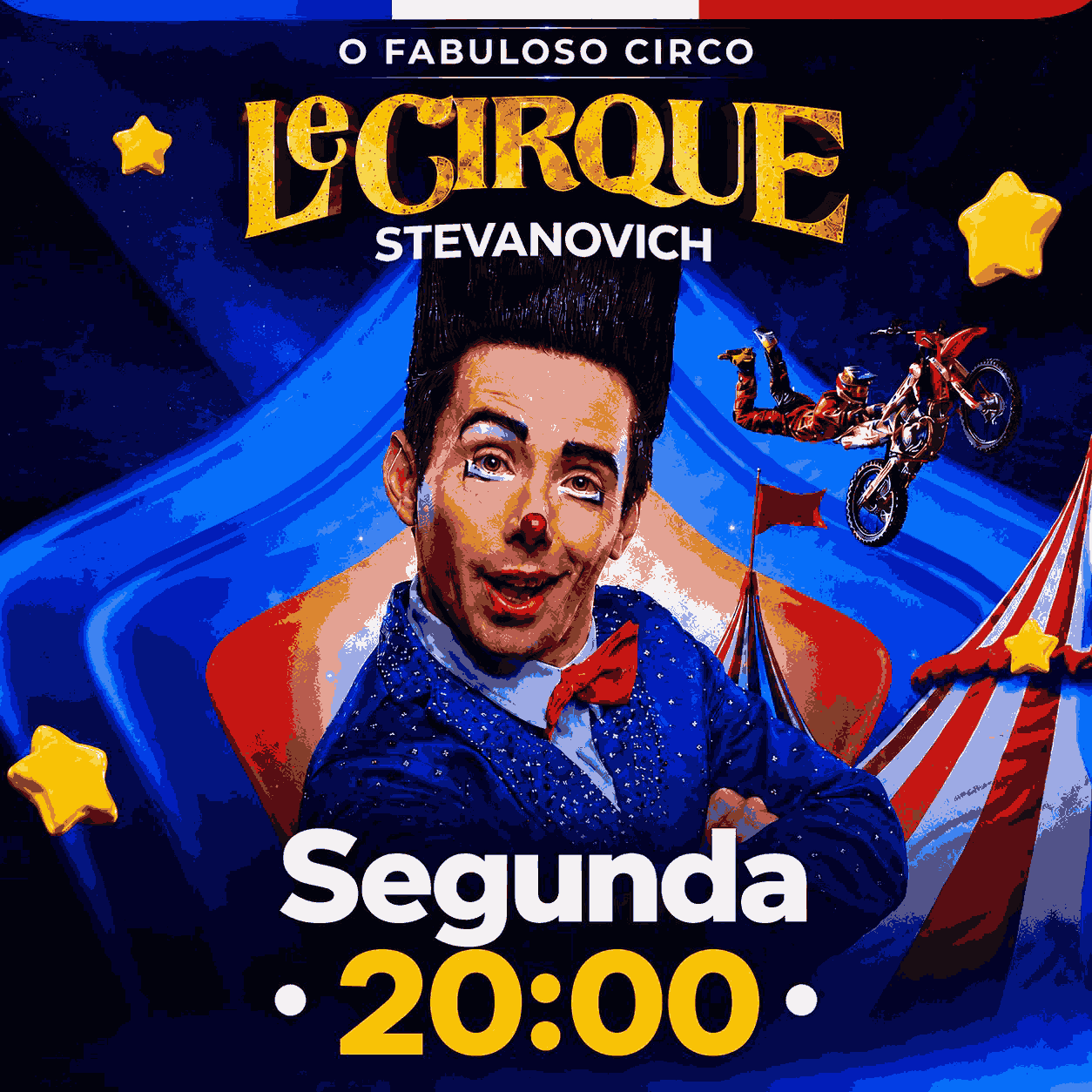 Le Cirque Stevanovich | Segunda 12.OUT às 20h
