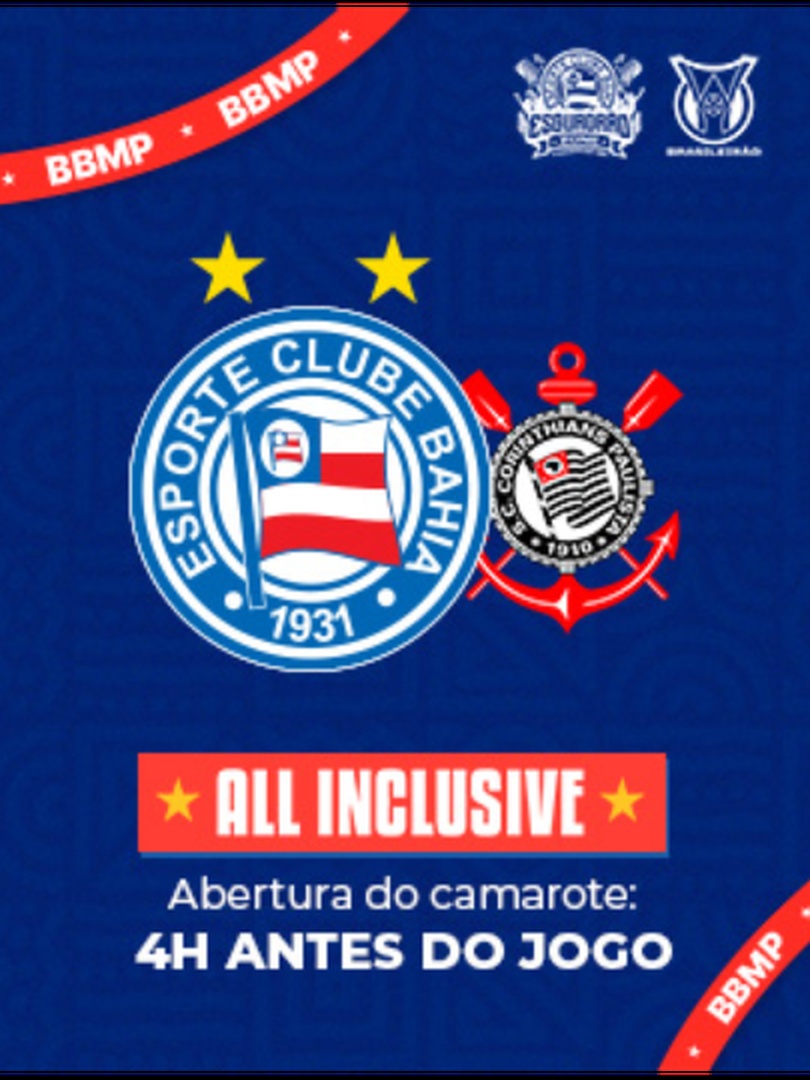 Camarote EsquadrãoZone - Bahia x Corinthians