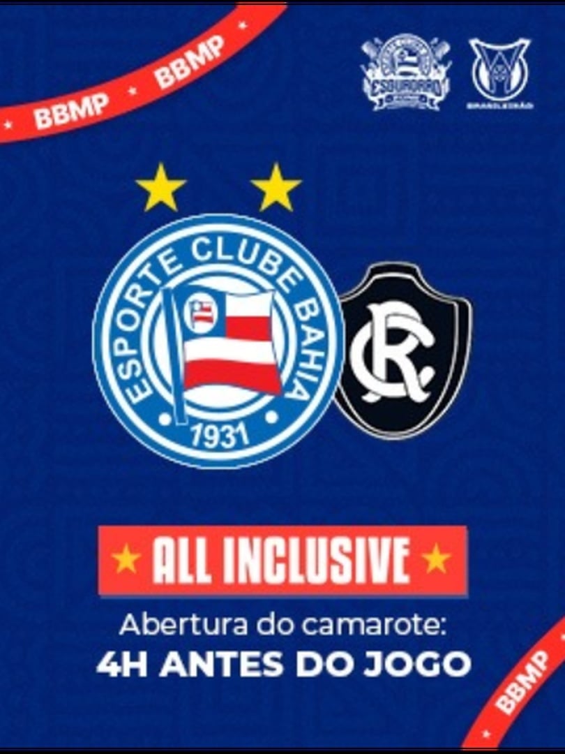 Camarote EsquadrãoZone - Bahia x Remo