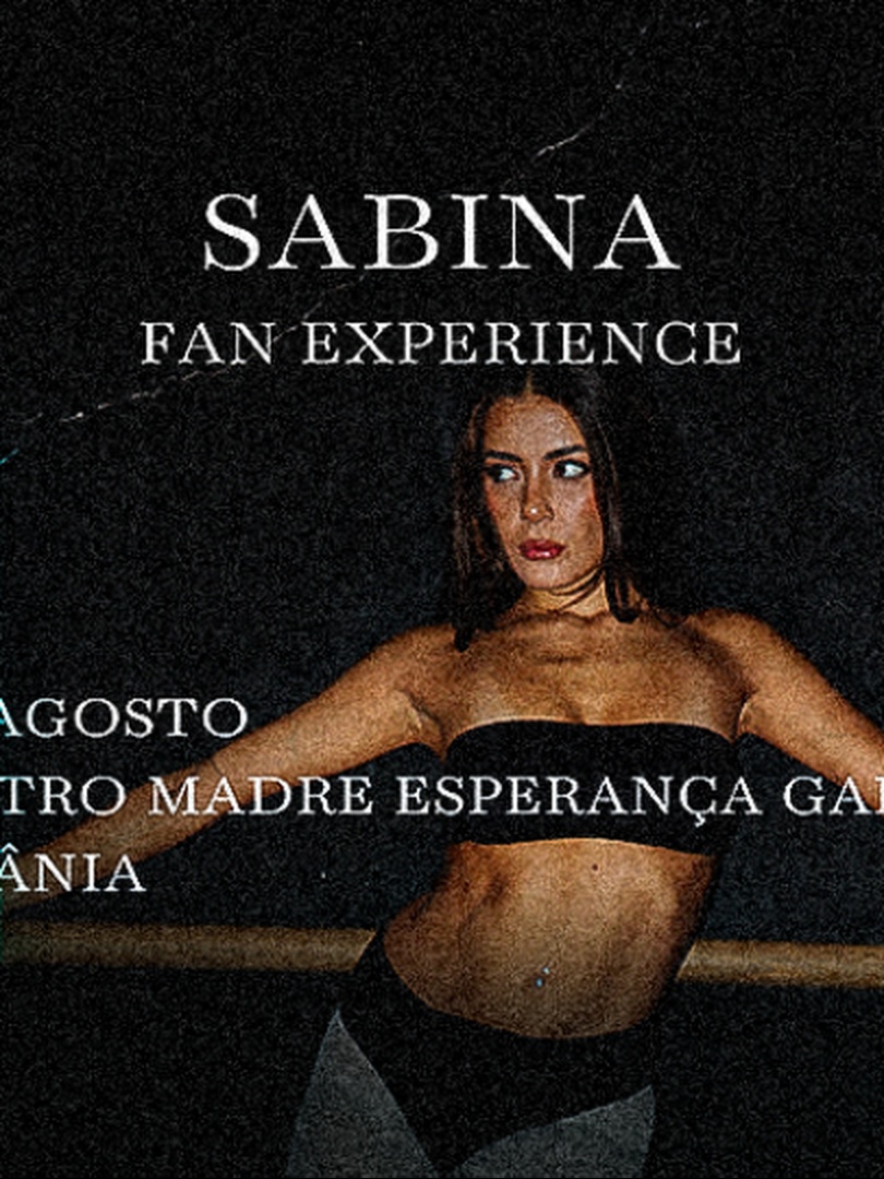 FAN EXPERIENCE COM SABINA EM GOIÂNIA