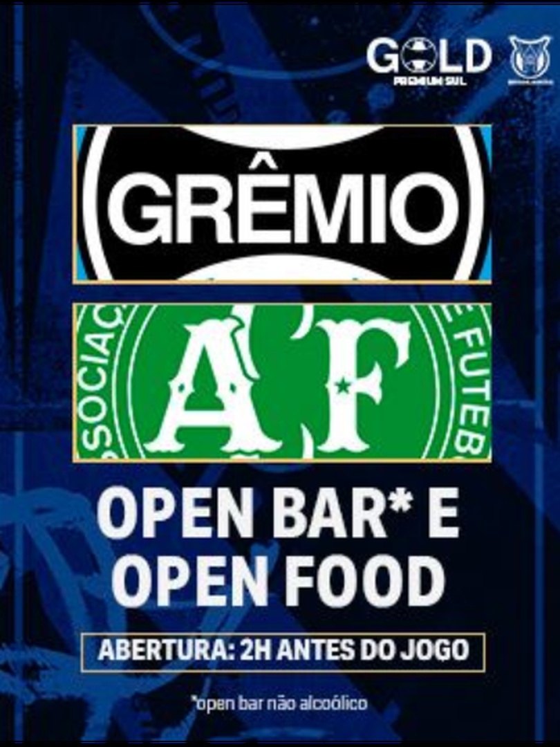 Camarote Gold Premium Sul - Grêmio x Chapecoense