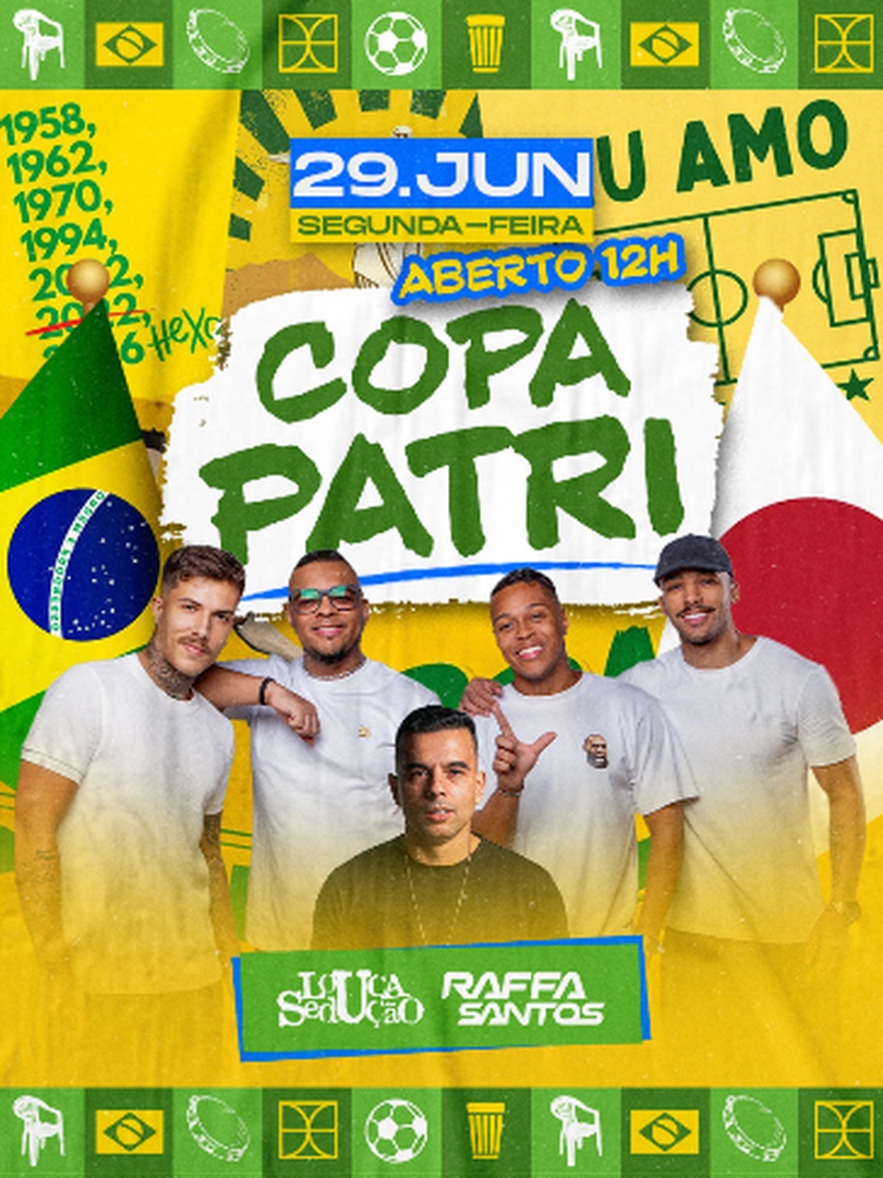 O HEXA É NO PATRI - BRASIL X JAPÃO