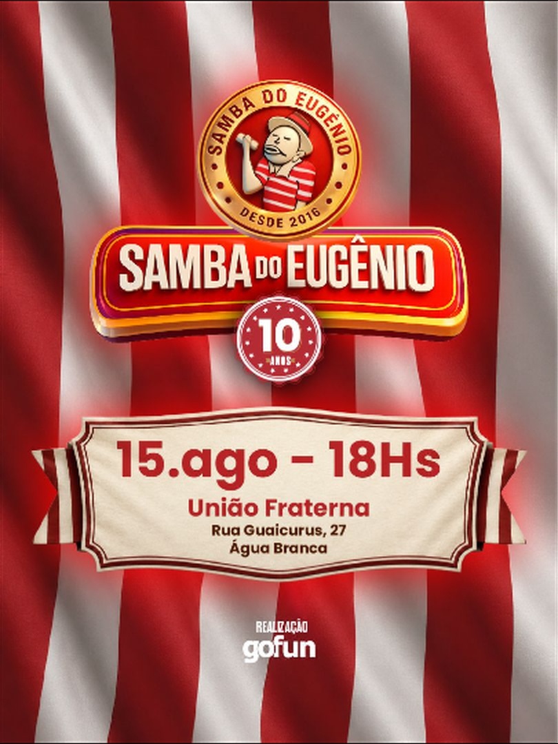Samba do Eugênio | Agosto