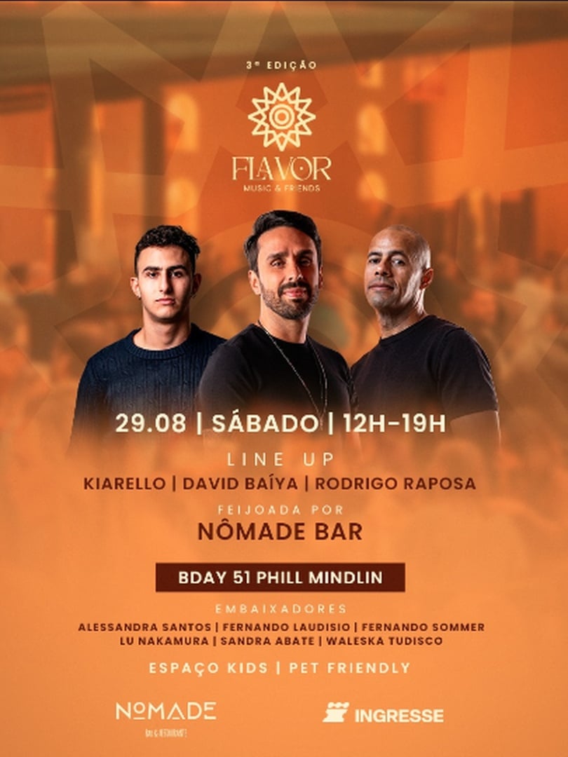 FLAVOR MUSIC & FRIENDS | FEIJOADA, DJs