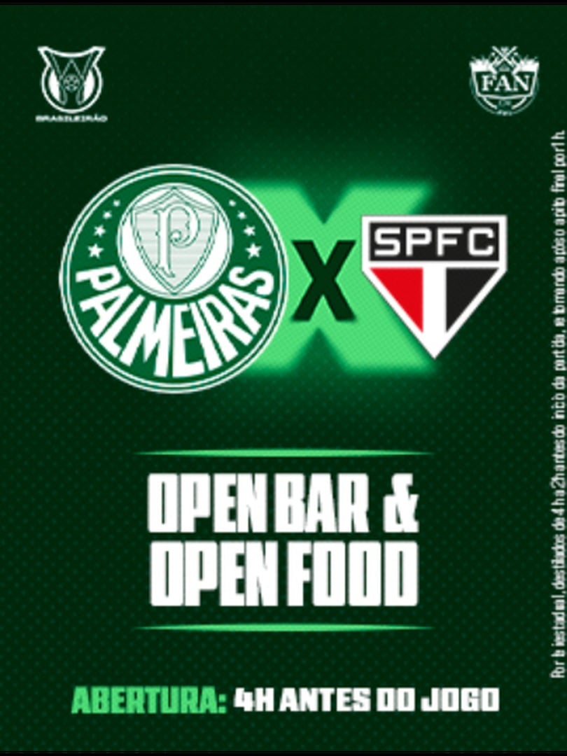 Camarote Fanzone - Palmeiras x São Paulo