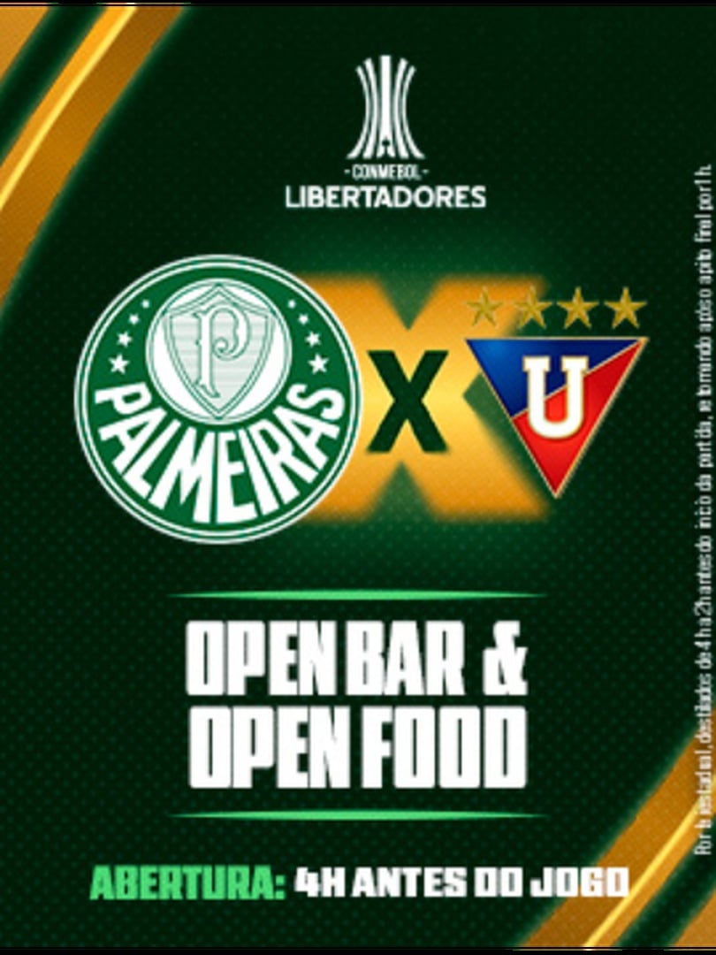 Camarote Fanzone - Palmeiras x LDU | Quartas de final