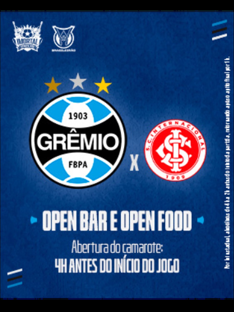 Imortal Sports Bar - Grêmio x Internacional