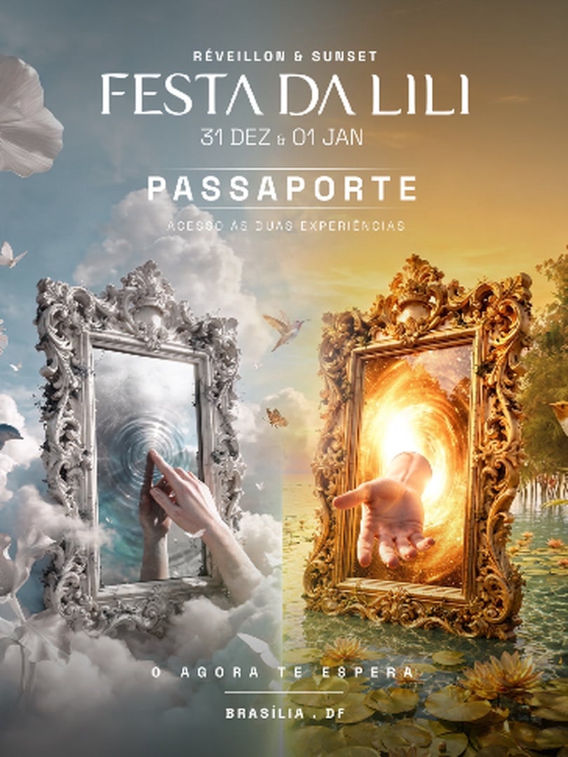 Réveillon Festa da Lili Passaporte (Réveillon + Sunset )
