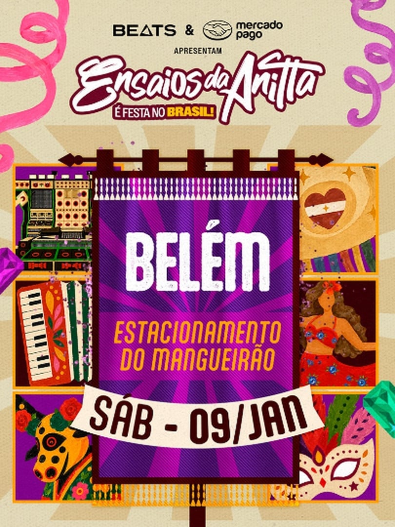 Ensaios da Anitta 2027 - Belém