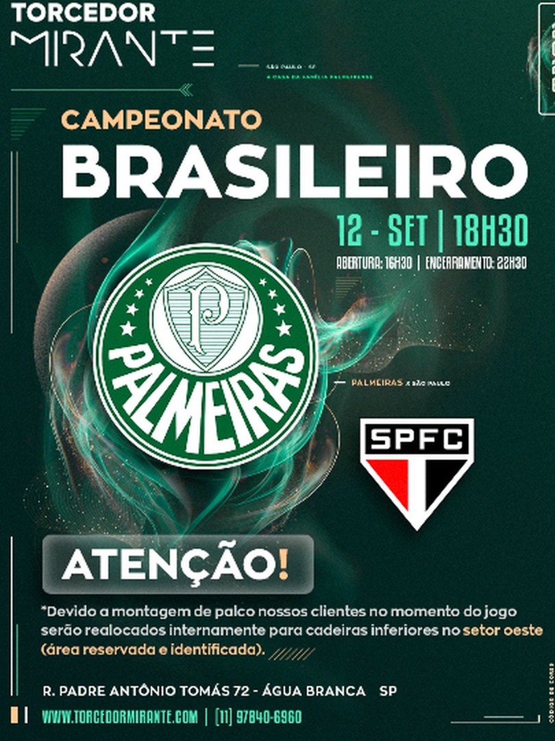Torcedor Mirante - Palmeiras x São Paulo