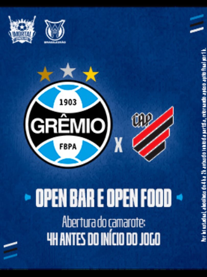 Imortal Sports Bar - Grêmio x Athletico PR