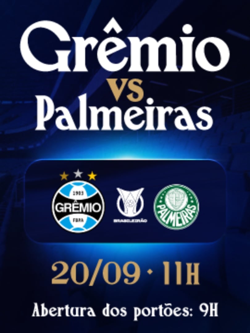 Grêmio x Palmeiras